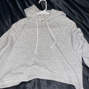 Cropped hoodie